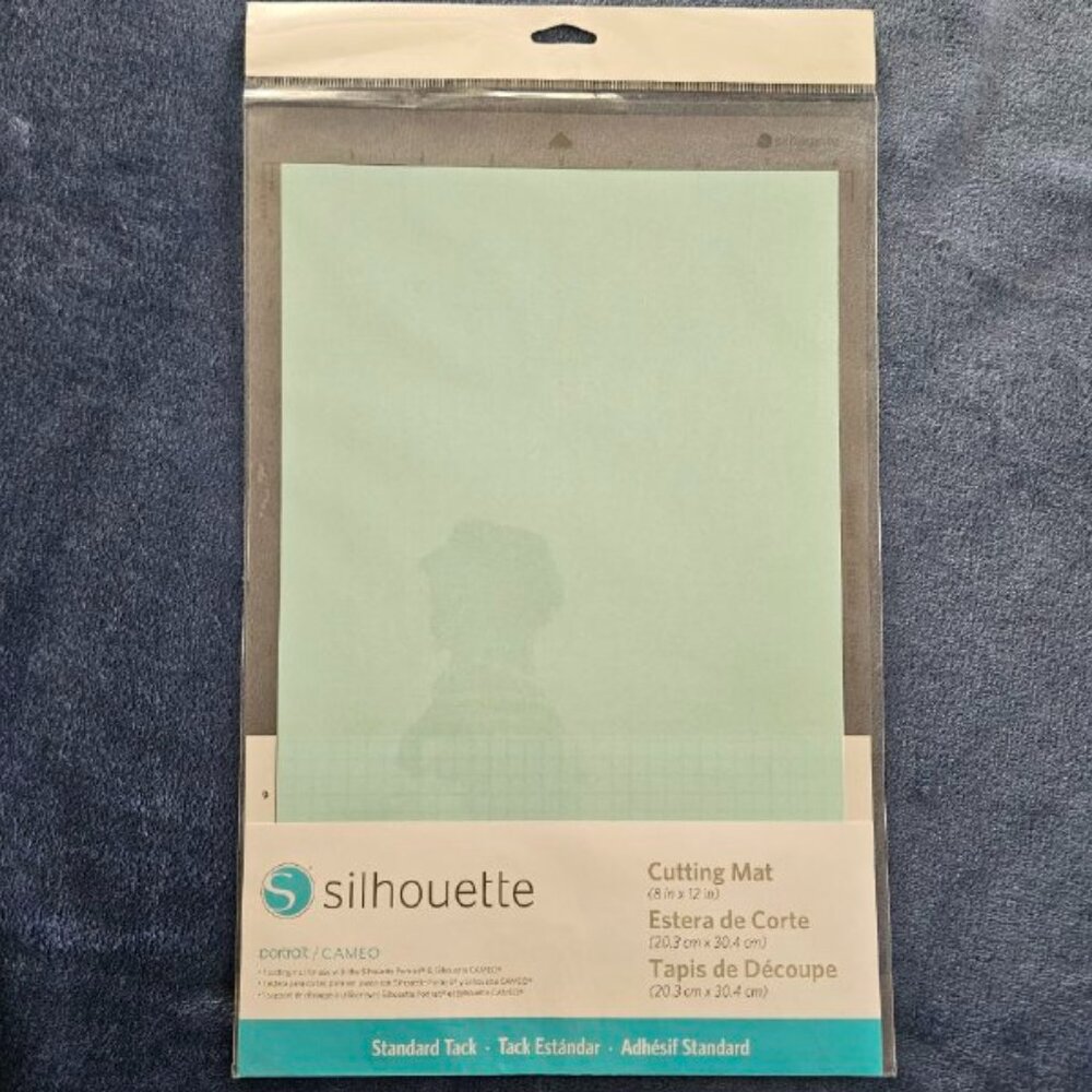 New Silhouette Portrait Cameo Standard Tack Cutting Mat 8 x 12 In
